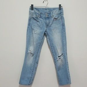 American Eagle Artist Crop Jeans